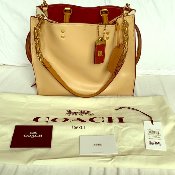 Coach Handbags - Coach 1941 Rogue in Colorblock